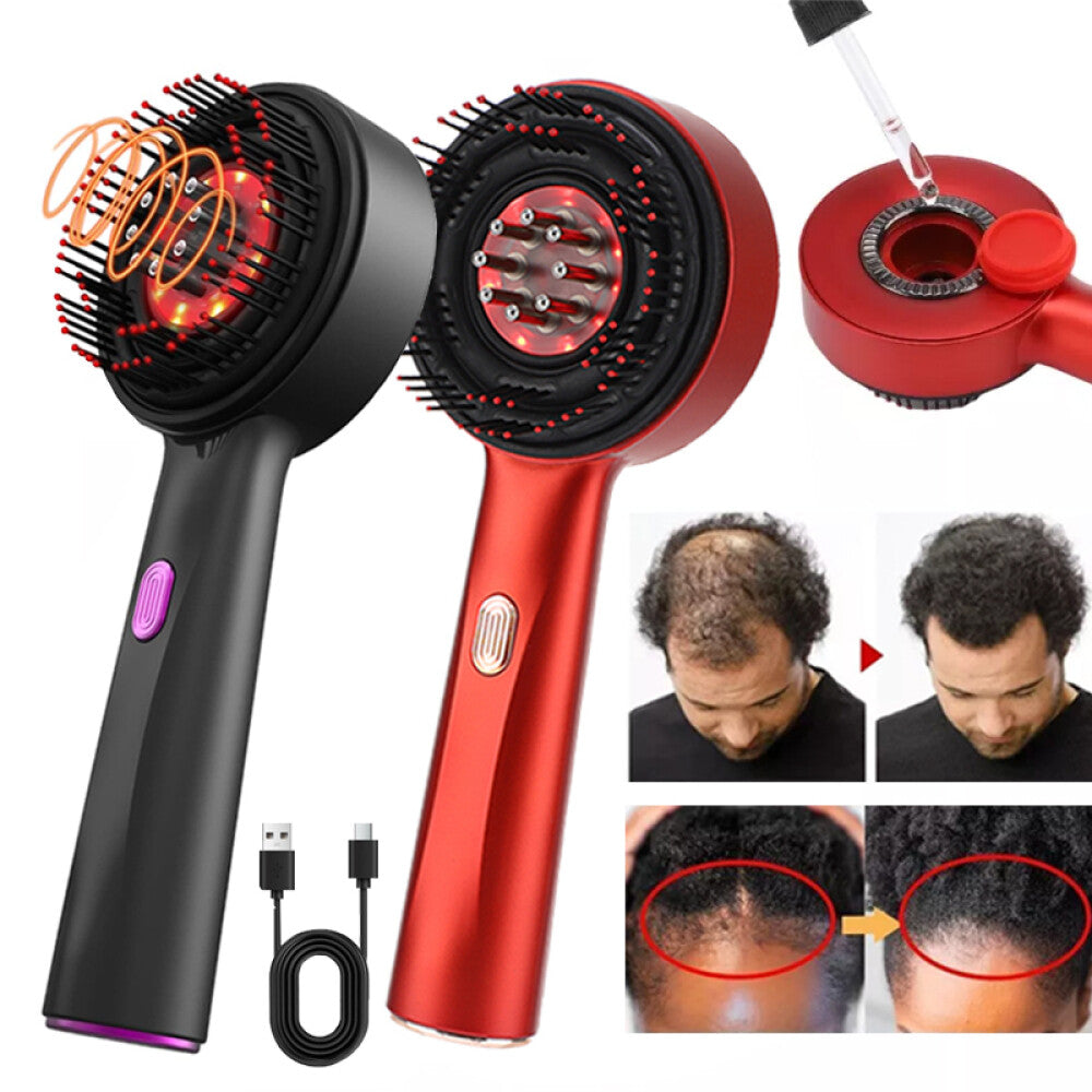 Red Light Therapy scalp massager