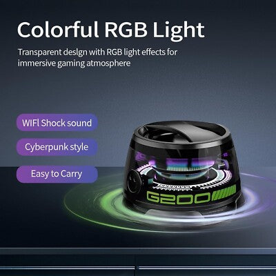 RGB Magnetic Bluetooth Speaker - Waterproof